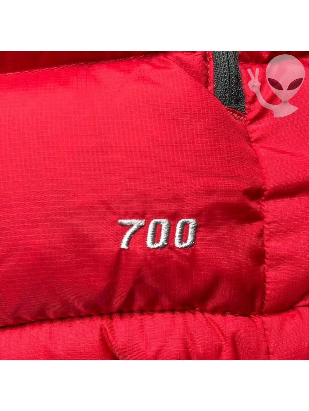 The North Face 1996 Retro Nuptse 700 Down Puffer Vest Mens XL Red Black Puffer - Picture 3 of 9